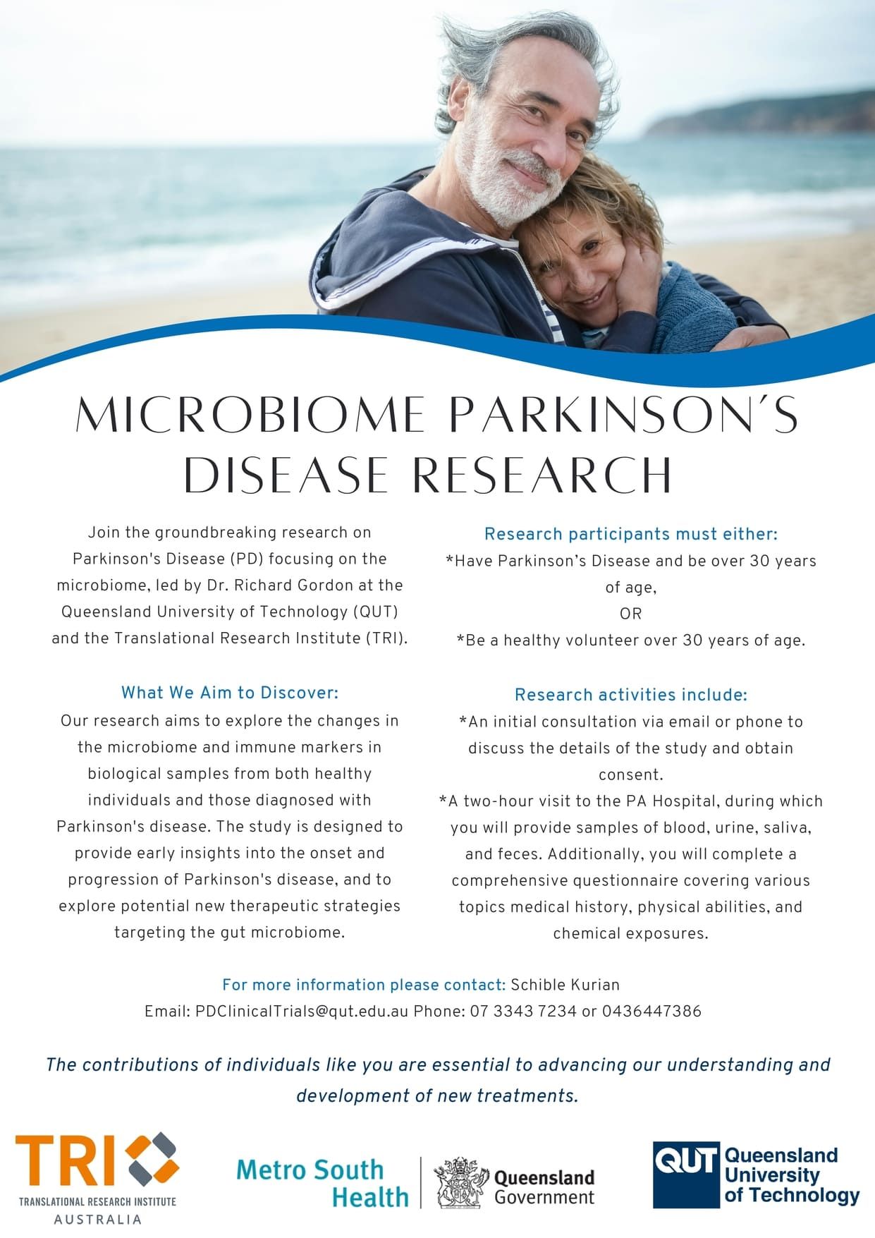 MICROBIOME PARKINSON’S DISEASE RESEARCH